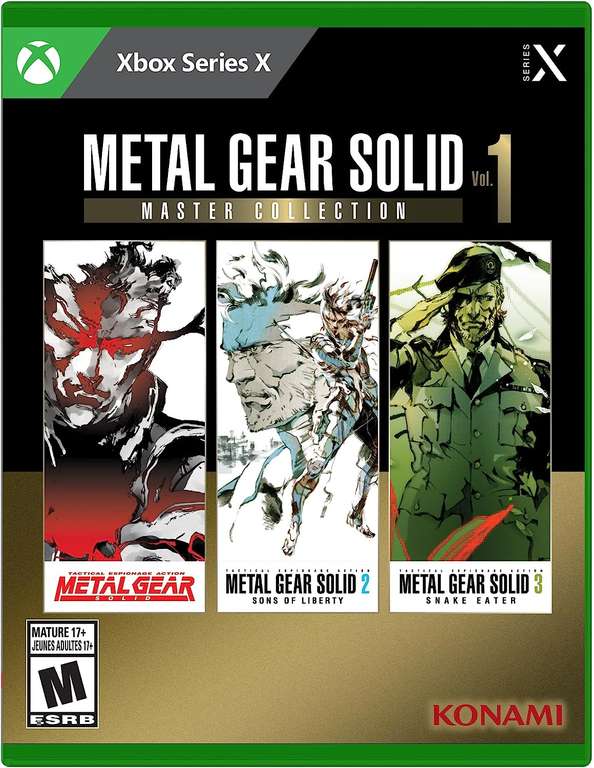 Preventa Metal Gear Collection XBOX PS Switch
