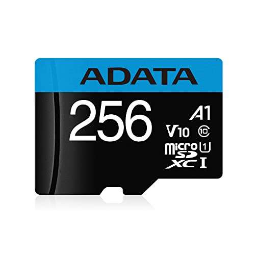 Amazon: Micro SD Adata 256GB Clase 10 / 100mbs