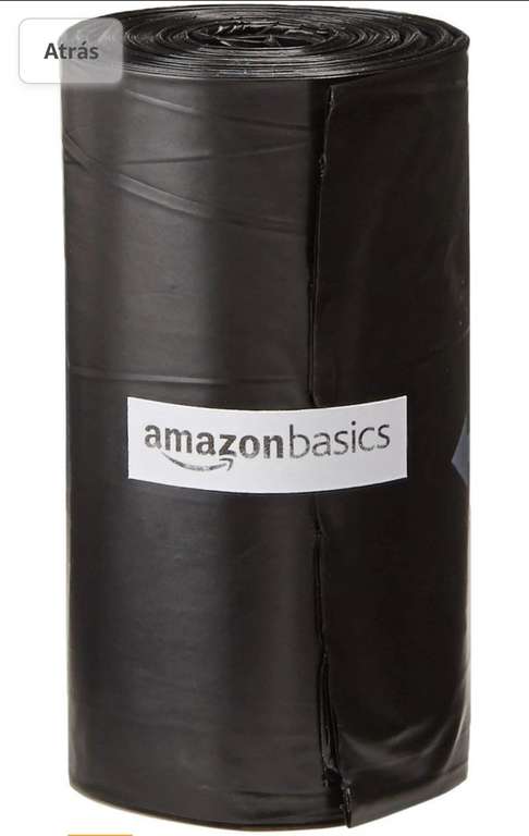Amazon: Basics - Bolsas para perrito con dispensador, tamaño estándar, color negro, 300 unidades | Planea y Cancela | Envío gratis con Prime