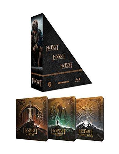 Amazon: El Hobbit - Paquete Trilogía Steelbook Blu-ray | Oferta Prime