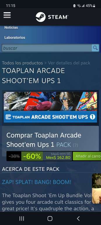 Steam: Toplan arcade shoot'em ups steam pc