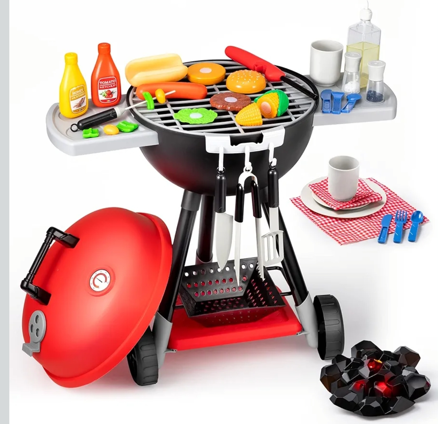 Amazon: $319 de $949 ||| Pa la carnita asada ||| Juguete de Barbacoa Interactivo para Niños