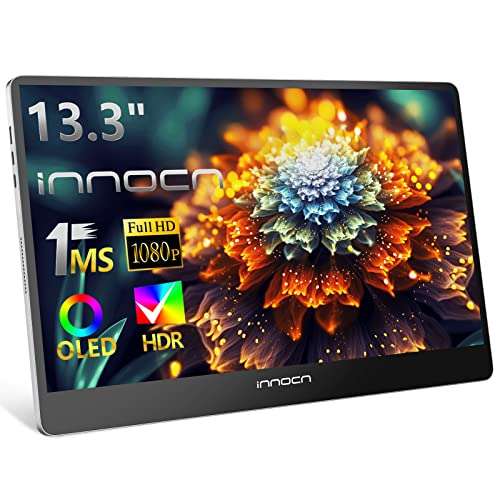 Amazon: Monitor portable OLED INNOCN FHD 13,3 pulgadas