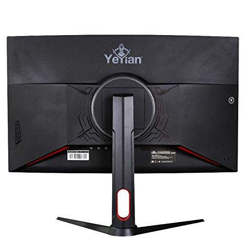 Amazon: YEYIAN - Monitor Gamer Curvo "Sigurd 3500" - 31.5" 165Hz HDR - Soporte Ajustable - AMD Freesync - Compatible VESA