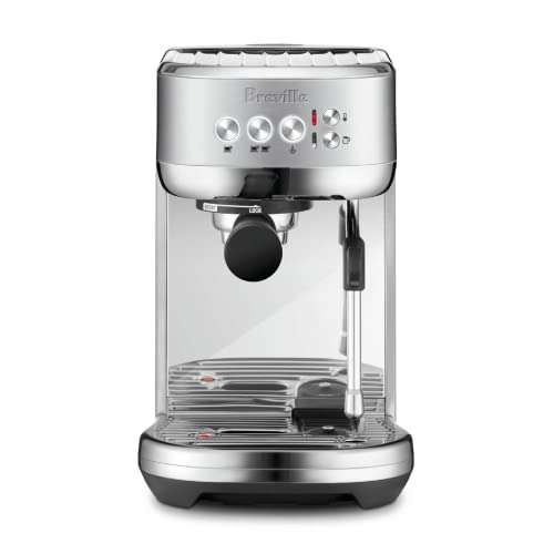  Breville the Bambino Plus Espresso Machine, Brushed Stainless  Steel, SES500 