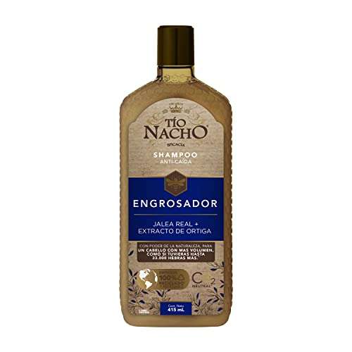 Amazon, Tío Nacho ENGROSADOR, Shampoo 415 ml- envío gratis prime
