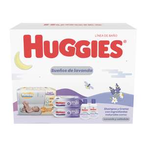 Amazon: HUGGIES Baby Set Sueños de Lavanda RN