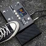 Amazon: NUX MG-400 - Pedal multiefecto, modelado de amplificador, 512 muestras IR, 10 bloques de señal móviles independientes, Negro