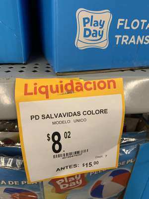 Walmart: Salvavidas de colores