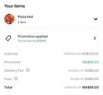 Uber Eats (zona centro CDMX): Pizza Hut: My Box, (uber one) $89
