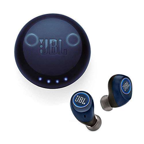 Amazon: JBL Free X True - Auriculares intraurales inalámbricos con control remoto y micrófono incorporados, color azul