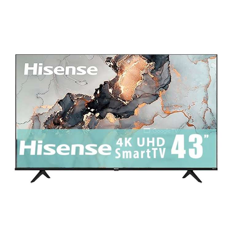 Walmart: TV Hisense 43 Pulgadas 4K Ultra HD Smart TV LED 43A65H Reacondicionada