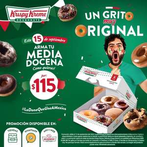 Krispy Kreme - $115 Media Docena