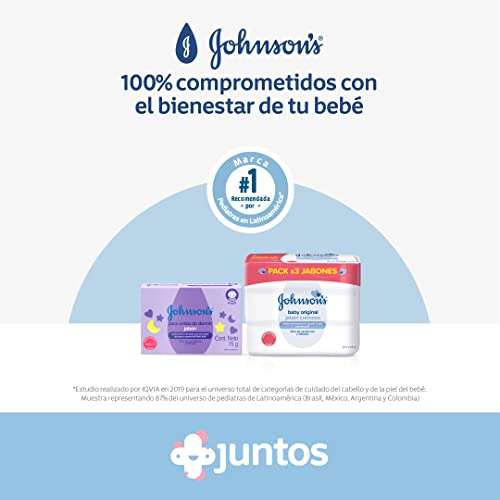 Amazon Jabón Cremoso JOHNSON’S Baby Original 3 Piezas 75 g- envío gratis prime