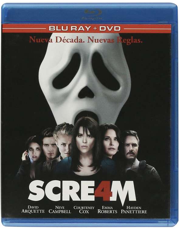 Amazon: Scream 4 en Blu-Ray | Envio Gratis con Prime