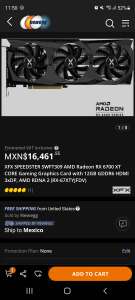 Newegg: XFX SPEEDSTER SWFT309 AMD Radeon RX 6700 XT CORE Gaming Graphics Card with 12GB GDDR6