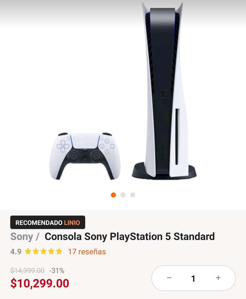 Consola PlayStation VR2/Garantía en México - Standard Edition