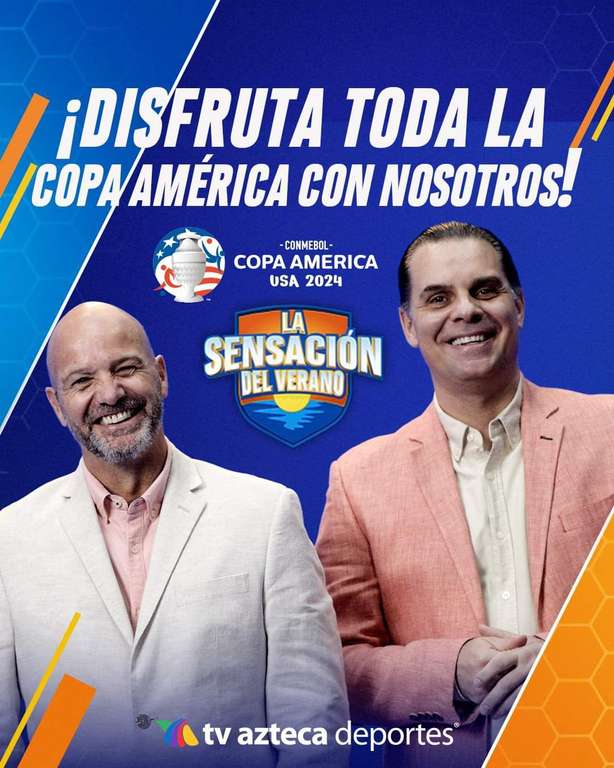 TV Azteca: Toda la Copa América en vivo y GRATIS en azteca