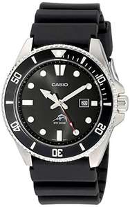 Amazon: Casio MDV106-1AV 200 M WR Reloj de buceo negro para hombre (MDV106-1A)