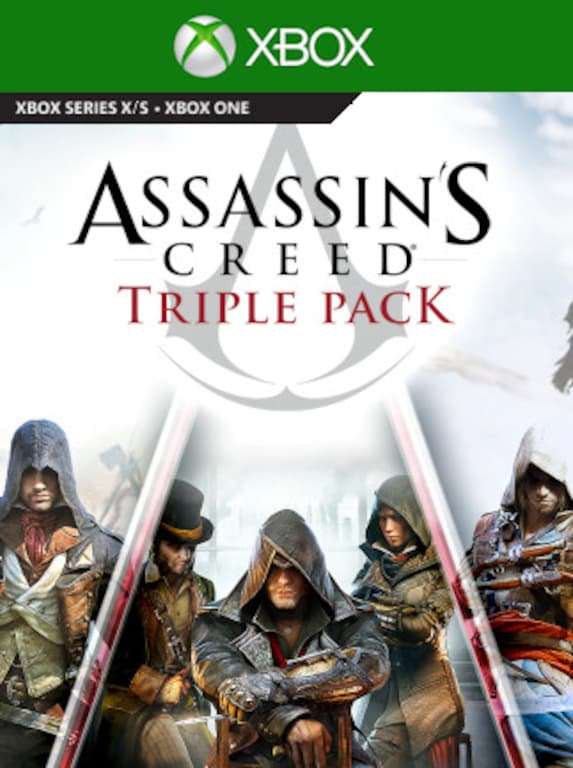 GAMIVO Assassin's Creed Triple Pack - Black Flag + Unity + Syndicate ARGENTINA