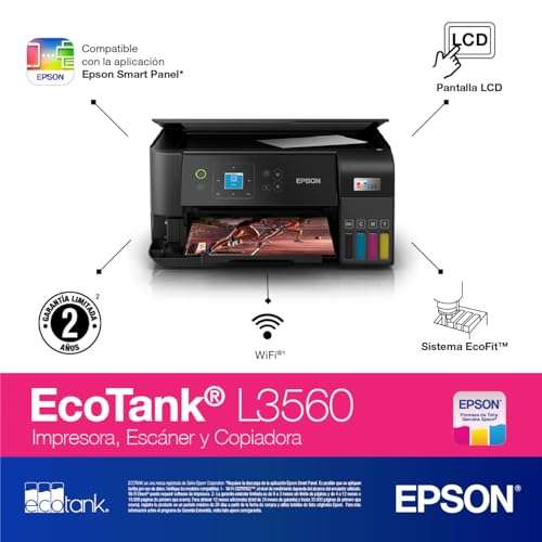 Amazon: Impresora Multifuncional Epson L3560