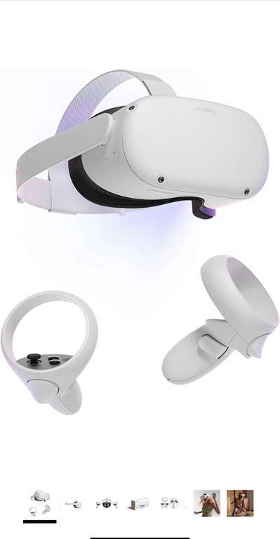 Amazon: Oculus Quest 2 - Advanced All-In-One Virtual Reality Headset - 128 GB (Reacondicionado Premium)