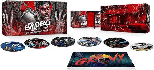 Amazon: The Evil Dead: Groovy Collection [4K UHD + Blu-ray]