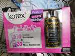 Walmart: Toallas Kotex + gel de ducha a $50