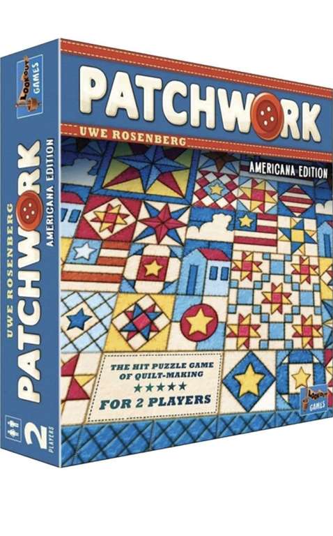 Amazon: Lookout Games Patchwork: Edición Americana