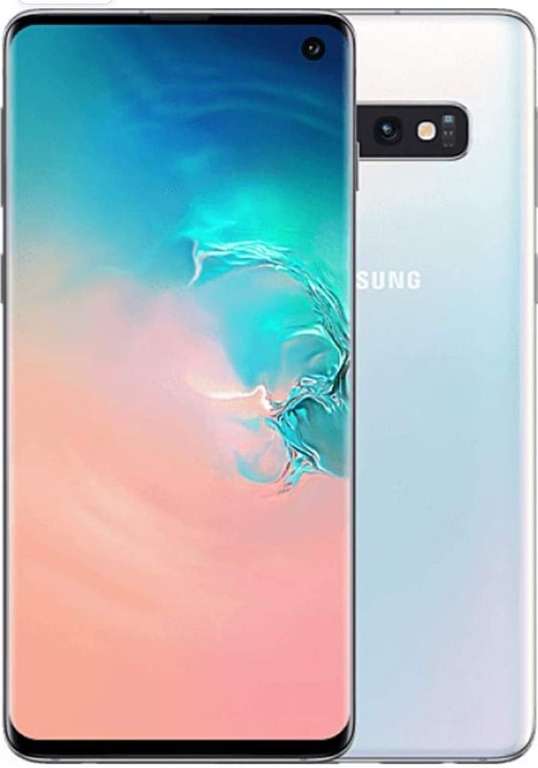 Amazon: Samsung Galaxy B0 teléfono Desbloqueado de fábrica, S10, 128 GB, Blanco, (Prism White) (Reacondicionado)