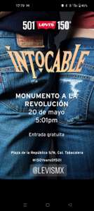 CONCIERTO GRATUITO: Intocable @Monumento a la Revolución