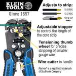 Amazon: Pelacables/cortacables de ajuste automático Klein Tools 1