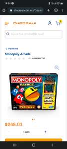 Chedraui: Monopoly Arcade