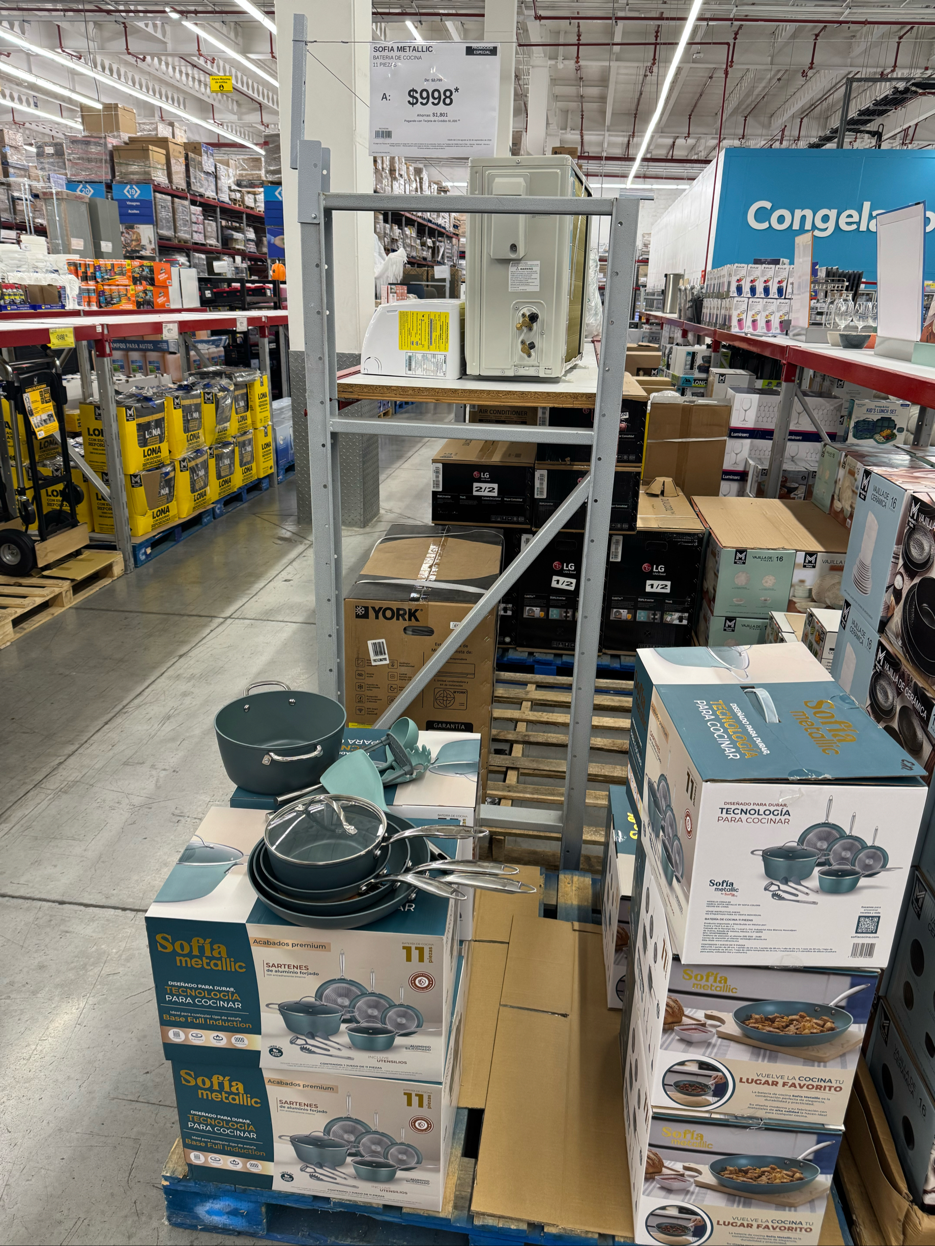 Sam's Club: Kit de sartenes en promocion | Tramontina y Sofía Metallic