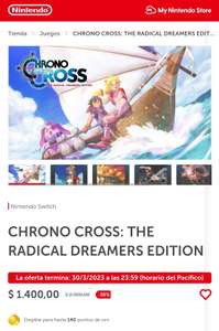 eShop ARG: Chrono Cross: The Radical Dreamers Edition para Nintendo Switch