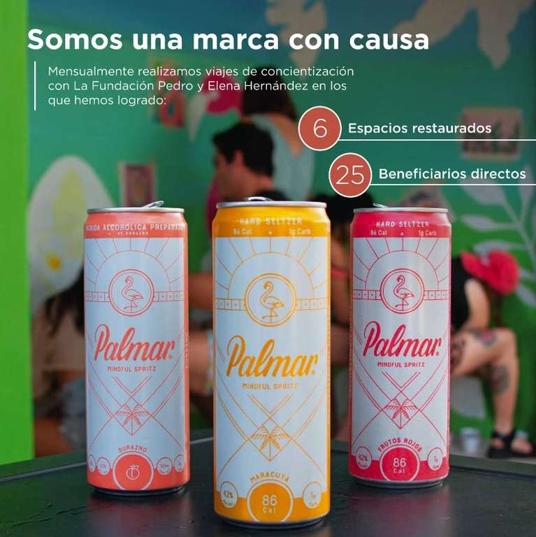 Amazon: Hard Seltzer Bebida Alcohólica Baja En Calorías -6 piezas