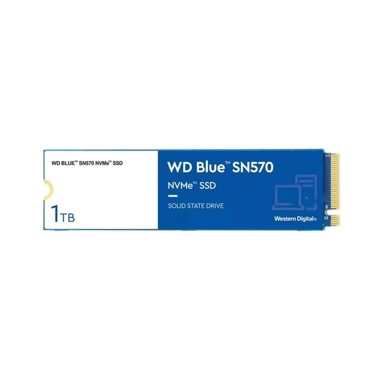 CyberPuerta: SSD Western Digital WD Blue SN570 NVMe, 1TB, PCI Express 3.0, M.2