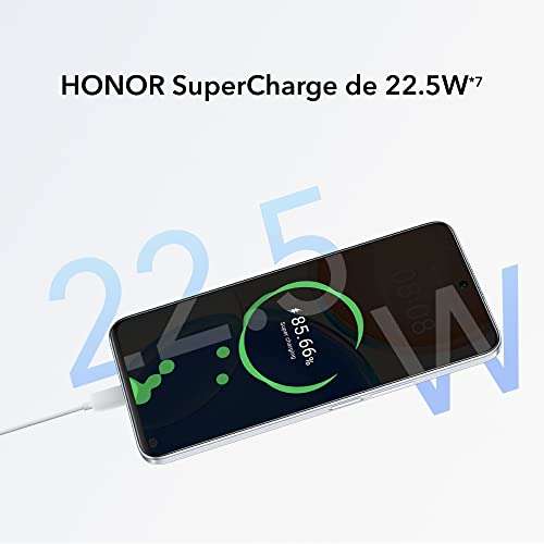 Amazon: HONOR X8 Celular de 6,7 Pulgadas, 6+128 GB, 90 Hz, Dos SIM, Teléfono Inteligente Android con Cámara Cuádruple de 64 MP