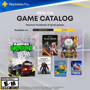 PlayStation Plus Extra y Premium: Juegos de Febrero