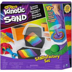 Amazon: Kinetic Sand Sandisfactory Set