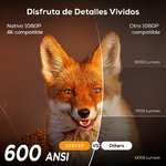 Amazon: Proyector Portátil Nativo 1080P 18000 Lúmenes 4K Soporte