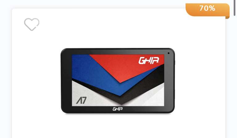RadioShack: Tablet Ghia A7