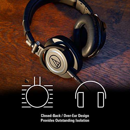Amazon: Audio-Technica, Audífonos Profesionales ATH-M50X, Negro