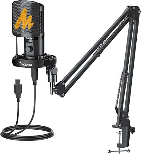 Amazon: Kit micrófono con soporte de brazo