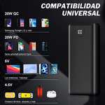 Amazon: Power Bank 30000mAh Batería Externa Carga Rápida 20W PD Con Pantalla LED