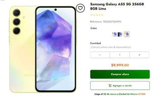 Doto: Celular Samsung Galaxy A55 ( CON CUPON MERCADO PAGO BAJA A 9199)