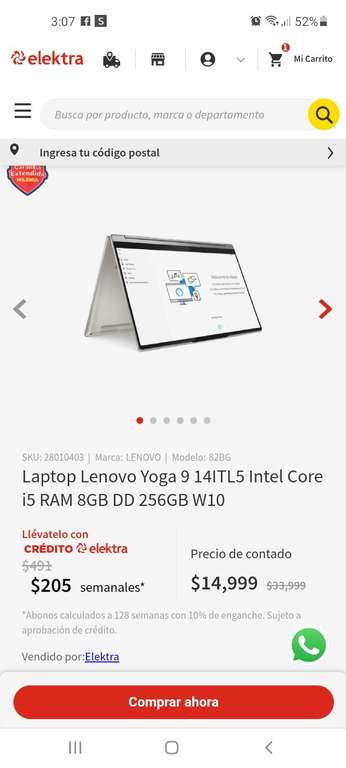 Elektra: Lenovo Yoga 9