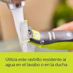 Amazon: PHILIPS OneBlade Rasuradora y Afeitadora eléctrica para Hombre en seco y húmedo| Incluye 3 peines guía Removibles |QP2520/30