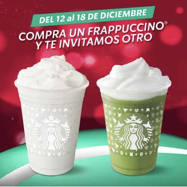 Starbucks: Frappuccinos al 2x1
