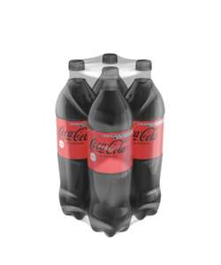 Sam’s: Pack 4 Coca cola sin azúcar 1.75L ($7.25 cada botella)